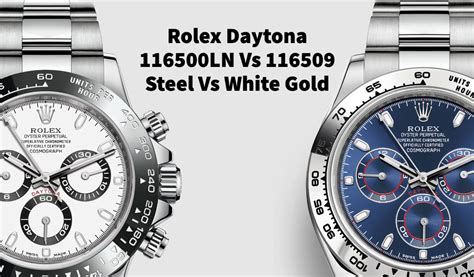 rolex daytona steel vs white gold|Rolex daytona price list.